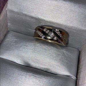 10k authentic gold wedding ring